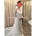 2016 Mode de haute qualité en V-neckline robe de mariée robe de mariée